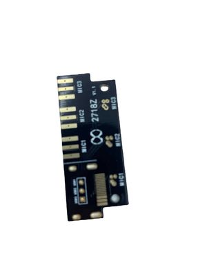 0.8mm Black/White Silk Screen SMT Board Assembly High Precision Encoder Control Pcb