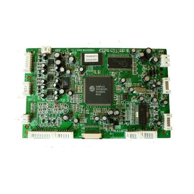 HASL Green Solder Mask Prototype PCB Assembly 6-Layer 1oz Copper Flying Probe Test Thick Copper 3oz